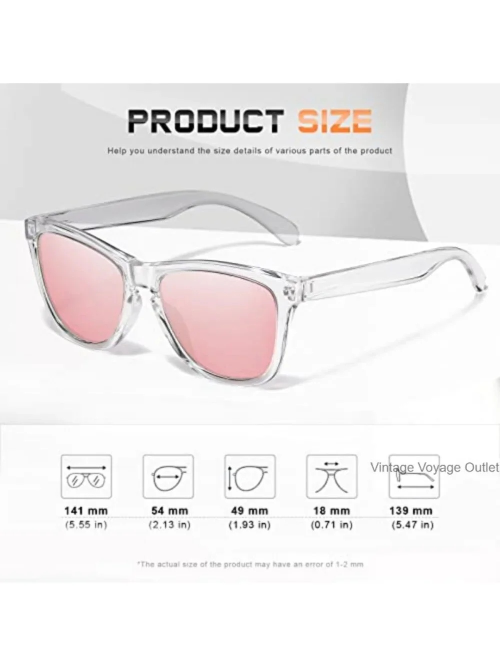 Polarized Sunglasses UV400 Protection Retro Oval Shades for Women Men Driving